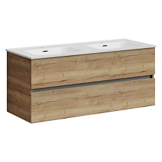 Тумба с раковиной подвесная Sancos Urban UR120-2EG 120 см с двумя ящиками