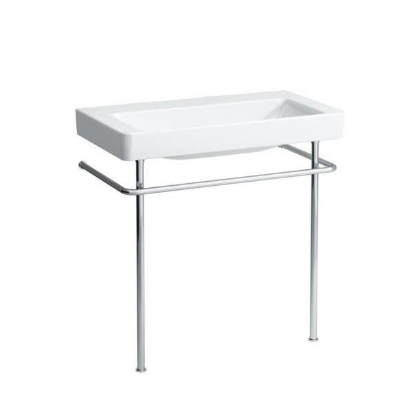 Раковина Laufen Pro S 8.1396.5.000 85 см керамическая (детальная фотография), белые