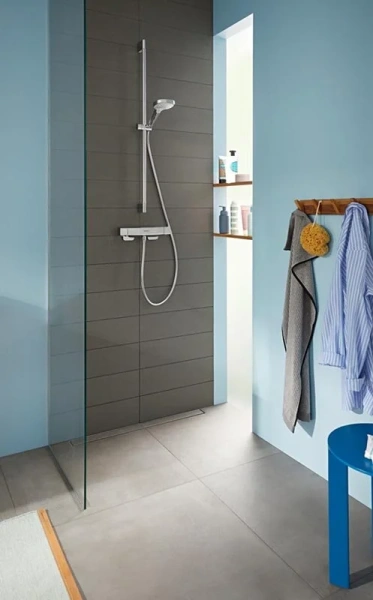 Душевой гарнитур Hansgrohe Croma Select S антиизвестковое покрытие QuickClean 26573400 (детальная фотография) index_1