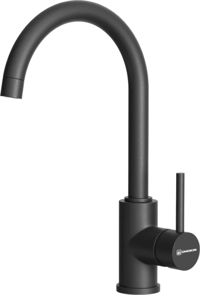 Смеситель для кухни Omoikiri Shinagawa BL-P черный 4974106 (детальная фотография)