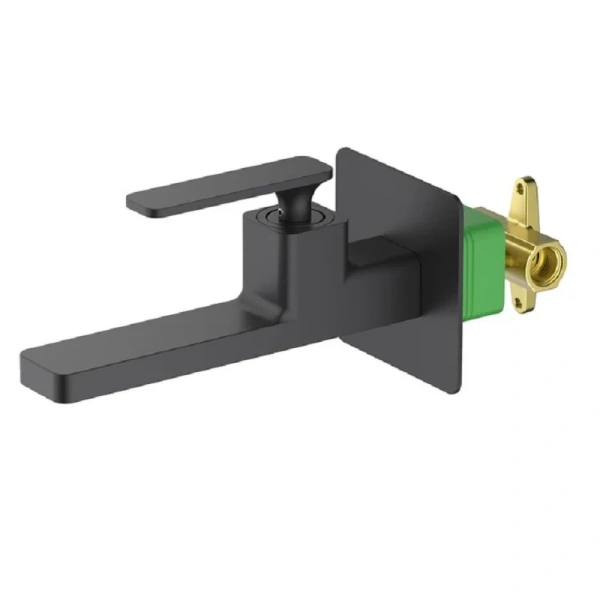 Смеситель для раковины Timo Torne черный матовый 4372/03SM (детальная фотография)