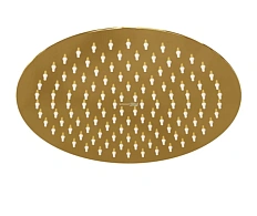 Верхний душ Wasserkraft глянцевое золото