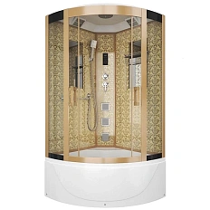 Душевая кабина Niagara Luxe 90х90 см золото