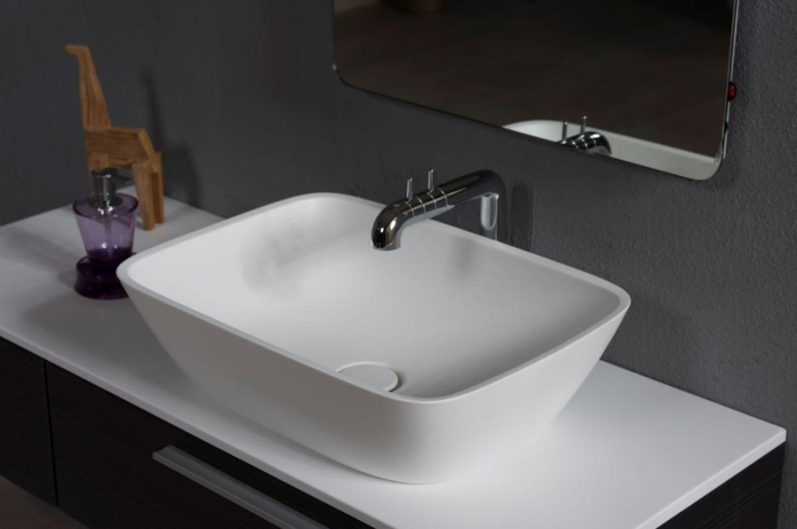 Раковина для ванной Balteco Deco (детальная фотография), накладные (на столешницу)