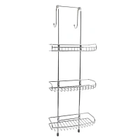 Полочка для ванной WasserKRAFT хром
