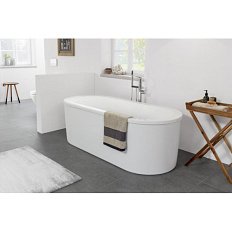 Ванна акриловая Villeroy & Boch Loop&Friends 180х80 см отдельностоящая белая