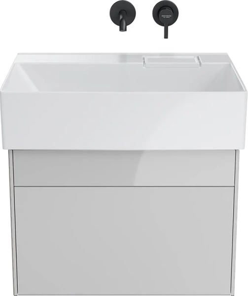 Тумба под раковину подвесная Kerama Marazzi Logica 60 см белая LOG.60.2\WHT (детальная фотография), 60 см