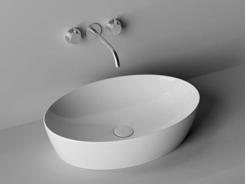 Раковина Ceramica Nova Element 61 см овальная CN5018 (детальная фотография), из санфарфора