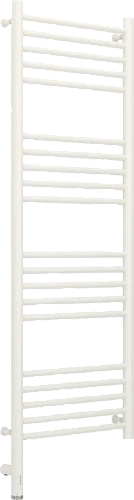 Полотенцесушитель электрический Сунержа Богема 3.0 40х120 см левый белый матовый - фото 1