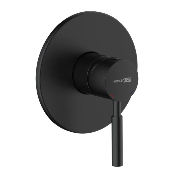 Смеситель для душа WasserKRAFT Gollach черный 3351 (детальная фотография)