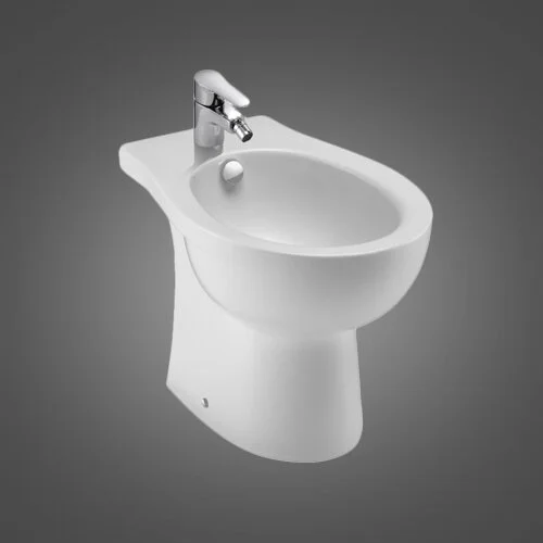 Биде напольное Jacob Delafon Patio вертикальный выпуск EBB0002-00 (детальная фотография), напольные