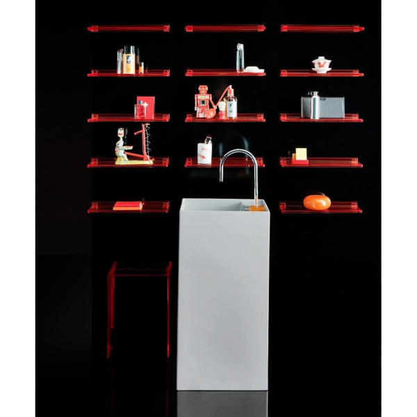 Раковина напольная, 1 отверстие под смеситель, Laufen Kartell 8.1133.1 (детальная фотография) index_1