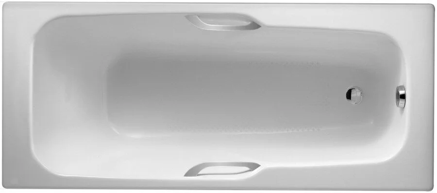 Чугунная ванна Jacob Delafon Prelude, 170 х 70 см, с отверстиями для ручек, E2924-00 (детальная фотография)
