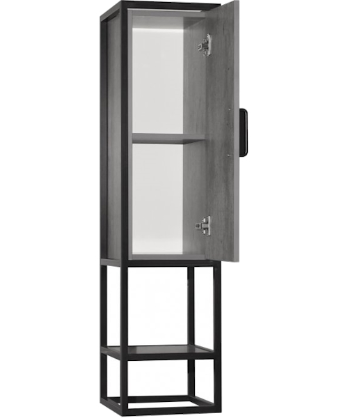 Шкаф-пенал подвесной Style Line Лофт 30 см бетон ЛС-000010025 (детальная фотография), 30 см