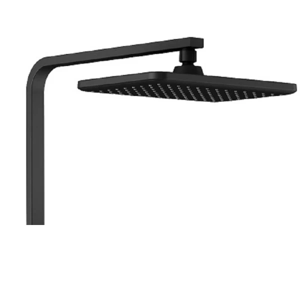 Душевая стойка Timo Selene черная SX-1013/03 (детальная фотография), с тропическим душем