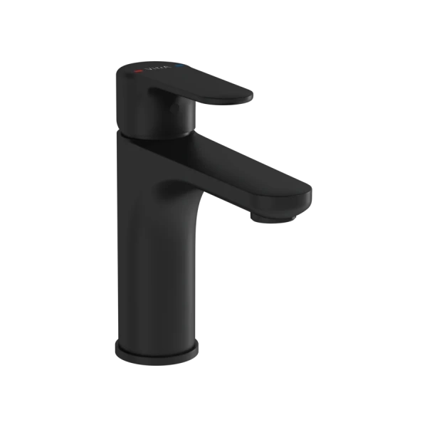 Смеситель для раковины VitrA Root Round матовый черный A4270636EXP (детальная фотография)