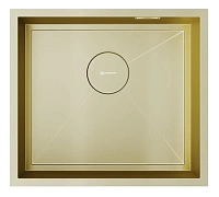 Мойка для кухни Omoikiri Kasen 49-16-INT-LG 49 см светлое золото