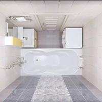 Ванна акриловая Triton Персей 190x90 см белая