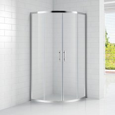 Душевой уголок Cezares Eco 90x90 см стекло рифленое