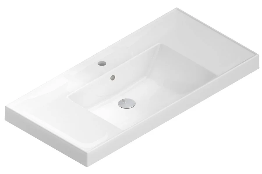 Раковина Kerama Marazzi Cubo 100 см с крепежом CU.wb.100 (детальная фотография)