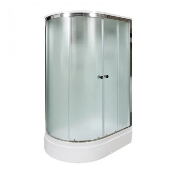 Душевая кабина Deto D272S 120х80 см с крышей (детальная фотография), угловые, недорогие, для дачи, без гидромассажа, c тропическим душем, с вентиляцией, с крышей