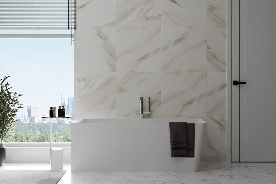 Ванна из искусственного камня Belux Турин ТУ-1600 L, 4810924287342, 160 x 70 см, белый (детальная фотография), без гидромассажа