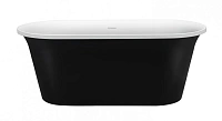 Ванна акриловая Aquanet Family Smart 170 x 78 см, черный глянцевый, 261053