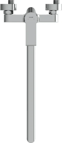 Смеситель для ванны Cersanit Brasko хром 64091 (детальная фотография), однорычажные, двухрычажные