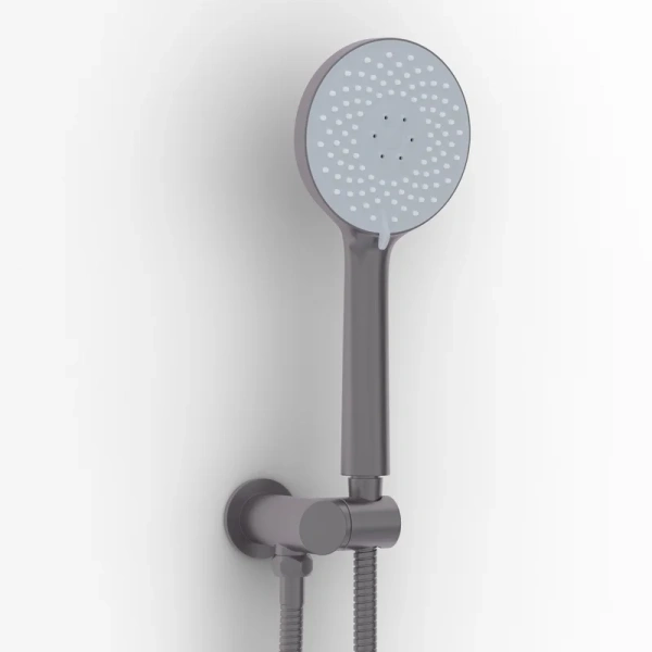 Душевой комплект Berges Nardis 3R оружейная сталь 071009 (детальная фотография), душевые комплекты, наборы index_1