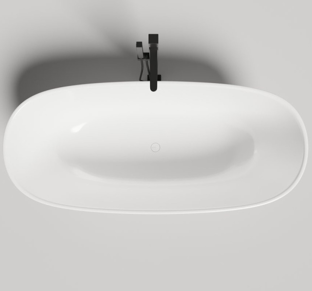 Ванна из искусственного камня Salini Greca In 180x80 см покраска по RAL полностью 104821MF (детальная фотография), 180x80 см
