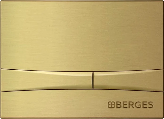 Клавиша смыва BERGES Novum F8 бронза 040058 (детальная фотография)