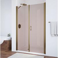 Душевая дверь профиль бронза стекло бронза Vegas-glass