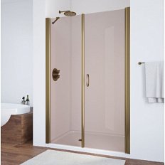 Душевая дверь профиль бронза стекло бронза Vegas-glass