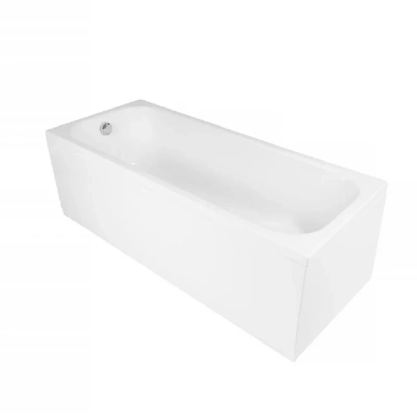 Ванна акриловая Viant Барселона VVABA17070 170 х 70 см, белая (детальная фотография), современныe, hi-tech