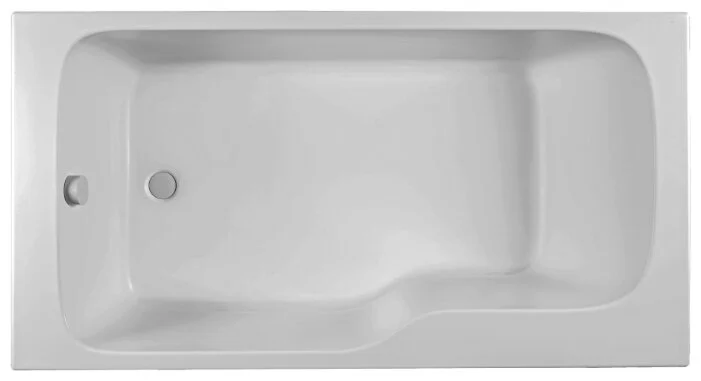Ванна акриловая Jacob Delafon Bain-Douche Malice 170x90 см белая правосторонняя E6D065R-00 (детальная фотография), белые