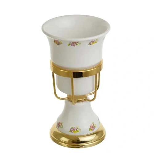 Стакан для ванной Migliore Provance золото - фото 3