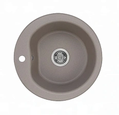 Мойка для кухни Акватон Мида 51 см серый шелк