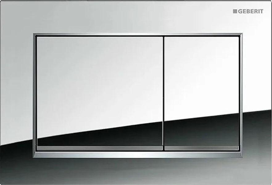 Клавиша смыва Geberit Sigma 30 хром глянцевый/полоска матовая 115.883.KH.1 (детальная фотография)