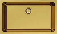 Мойка для кухни Omoikiri Okinoshima 76-U/I-G-Glossy 76 см золото глянцевое