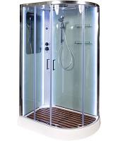 Душевая кабина Deto A 120х80 см с крышей