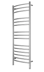 Полотенцесушитель электрический Terminus Классик П15 50х130 см из нержавеющей стали
