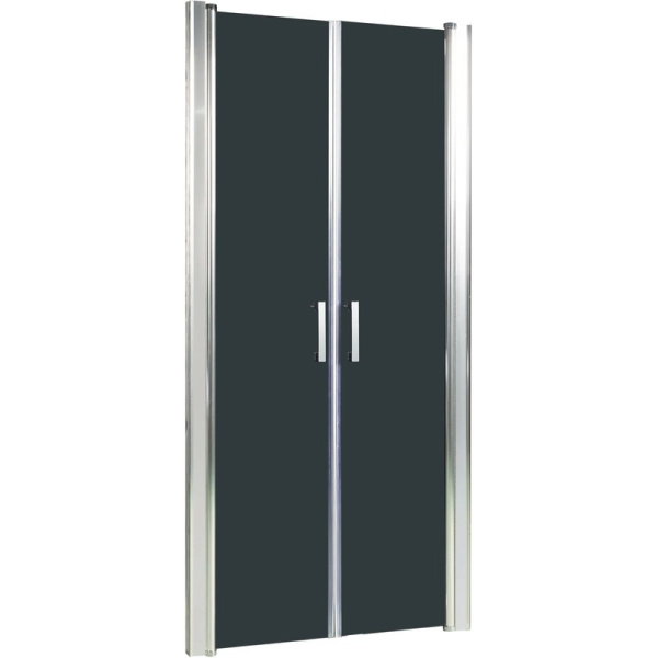 Душевая дверь в нишу River Suez 90 см тонированное стекло SUEZ 90 TH (детальная фотография)