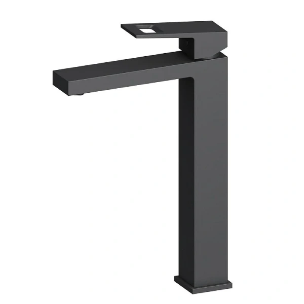 Смеситель для раковины черный Timo Briana 7111 03F  7111/03F (детальная фотография)