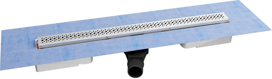 Душевой лоток BERGES C1 Brise 30 см хром матовый 090128 (детальная фотография)