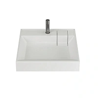 Раковина над стиральной машиной Ceramica Nova Quattro 60 см белая