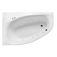 Ванна гидромассажная Excellent Kameleon Soft 170 x 110 см, левая, белый/хром, WAEX.KML17.SOFT.CR
