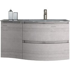 Тумба с раковиной подвесная Cezares Vague 54847 104 см Rovere Sbiancato