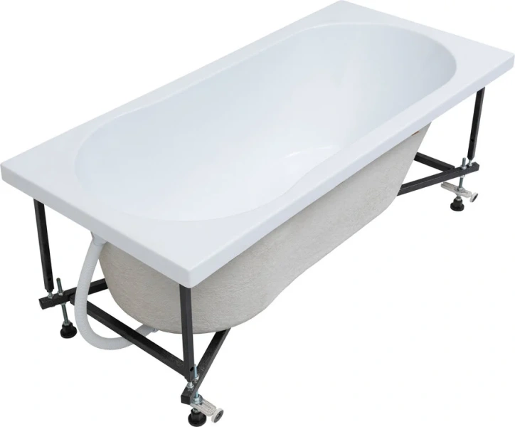 Ванна акриловая Stworki Хельсинки 170 x 70 см, с каркасом, белая, 292219 (детальная фотография), в наличии