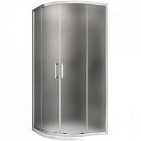 Душевой уголок Abber Schwarzer Diamant 100x100 см стекло матовое