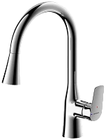 Смеситель для кухни Bravat Rhein с вытяжным изливом